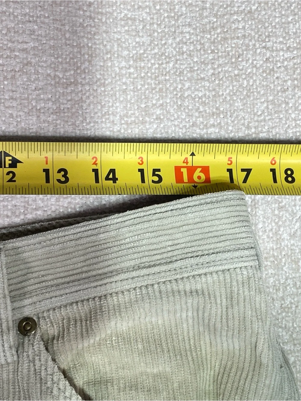 VTG Tommy Bahama Relax Men's Shorts 36 Tan Silk Cotton Blend Corduroy Flat Front